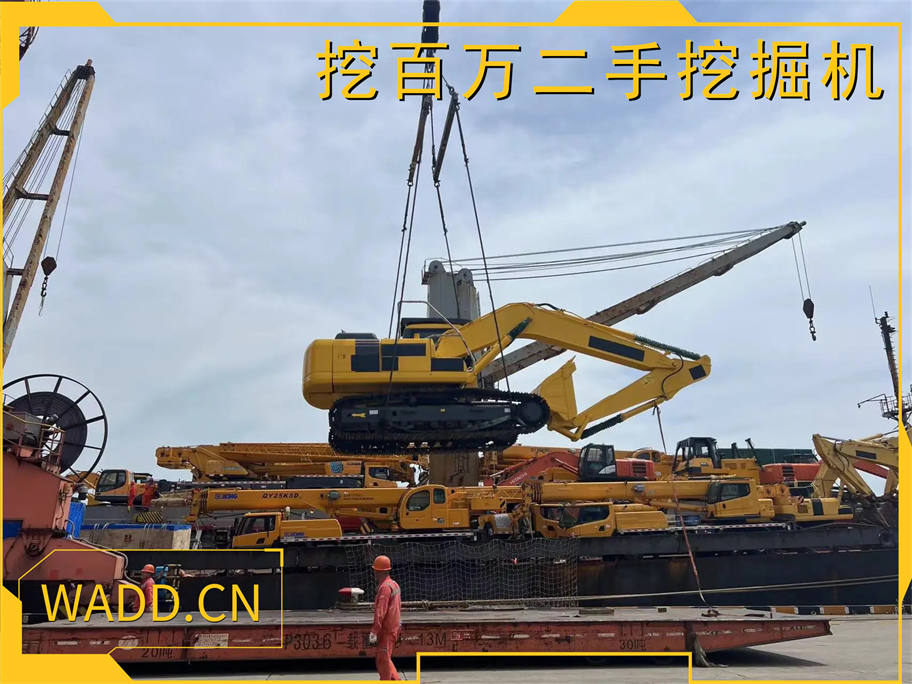 Case Study: Exporting Komatsu 200 Excavators to Africa - Shanghai Wabaiwan Helps Clients Expand into African Markets小松200挖掘機出口非洲成功案例——上海挖百萬助力客戶拓展非洲市場